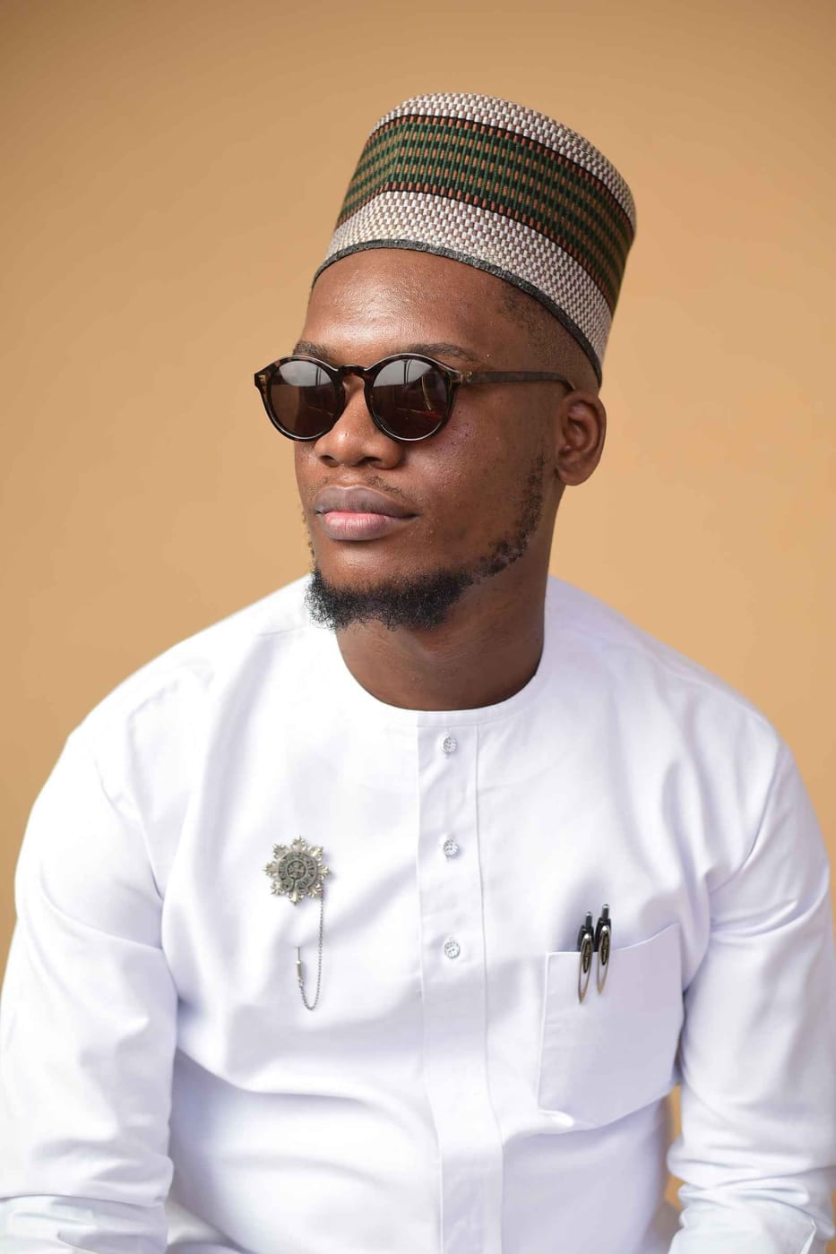 Tochii in traditional Nigerian attire